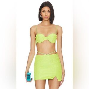 Camila Coelho Neon Green SET